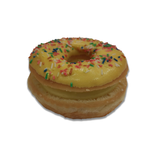 Donut met banaan