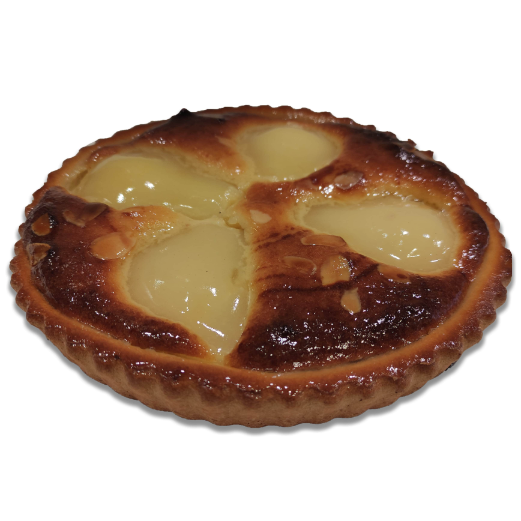 Frangipanne met peer