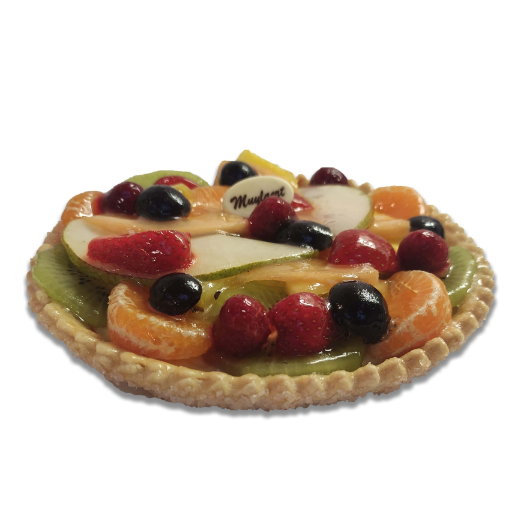 Fruittaart met bladerdeeg