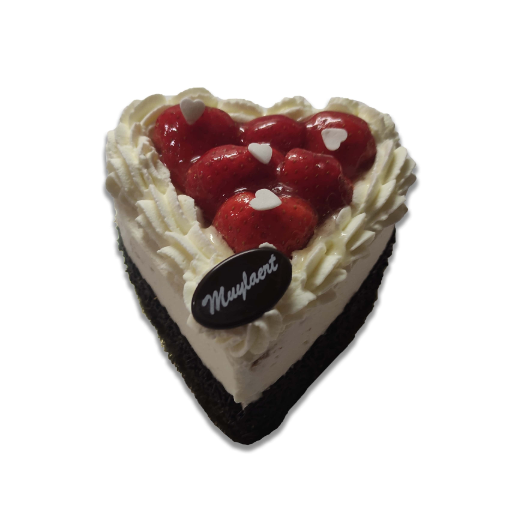 Valentijn - Gateaux met aardbei